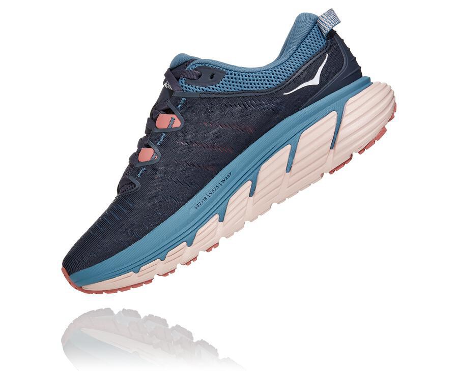 Hoka One One Koşu Ayakkabısı Kadın Lacivert - Gaviota 3 - GL0431725